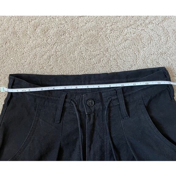 Story MFG Forager Pants - Black Slub Cargo Trouser Pants - Picture 4 of 5